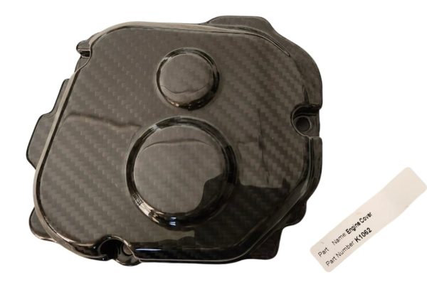 Cubre motor 3 carbono ZX10R 2011-2015 - Imagen 2